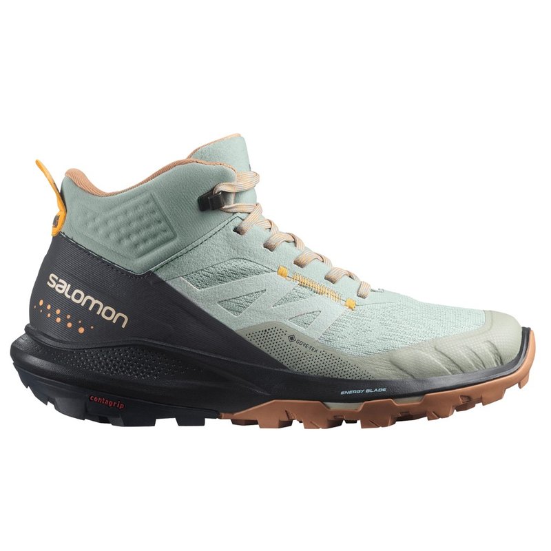 Hiking Shoes Bota Salomon Hillrock Mid Gtx Feminina Bota Trekking