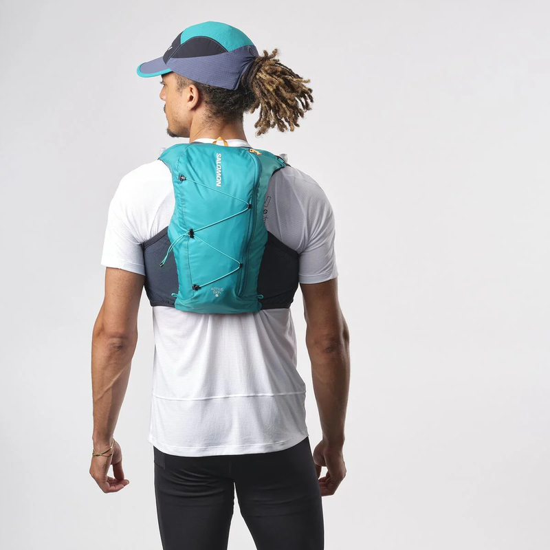 mochila de hidratacao salomon active skin 8 azulpreto 1