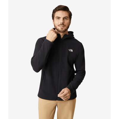 Fleece The North Face Masculino Tka Glacier Full Zip com Capuz